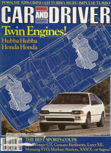 CAR & DRIVER 1985 MAY - MULTI-ENGINES, 928S, LOUVRE